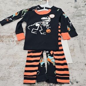 Carter's Halloween Dinosaurs Baby Boys Pajama Set 4 Pieces Size‎ 12 M